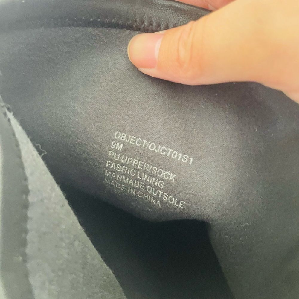 New Steve Madden Y2k Object Tall Boot In Black Pa… - image 7